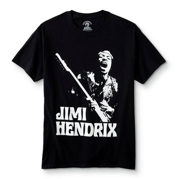 Jimi Hendrix Jamming blues rock Official T-Shirt L NWT - Picture 2 of 3
